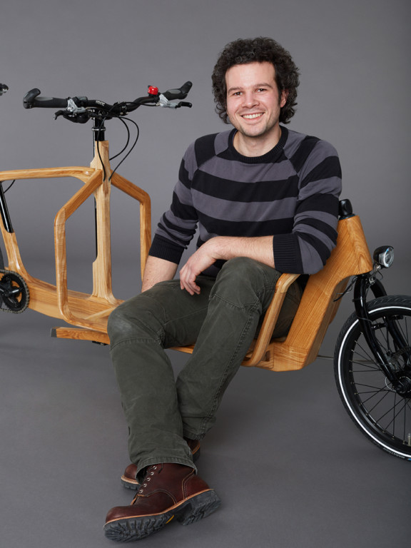 Lastenrad - Holzfahrrad