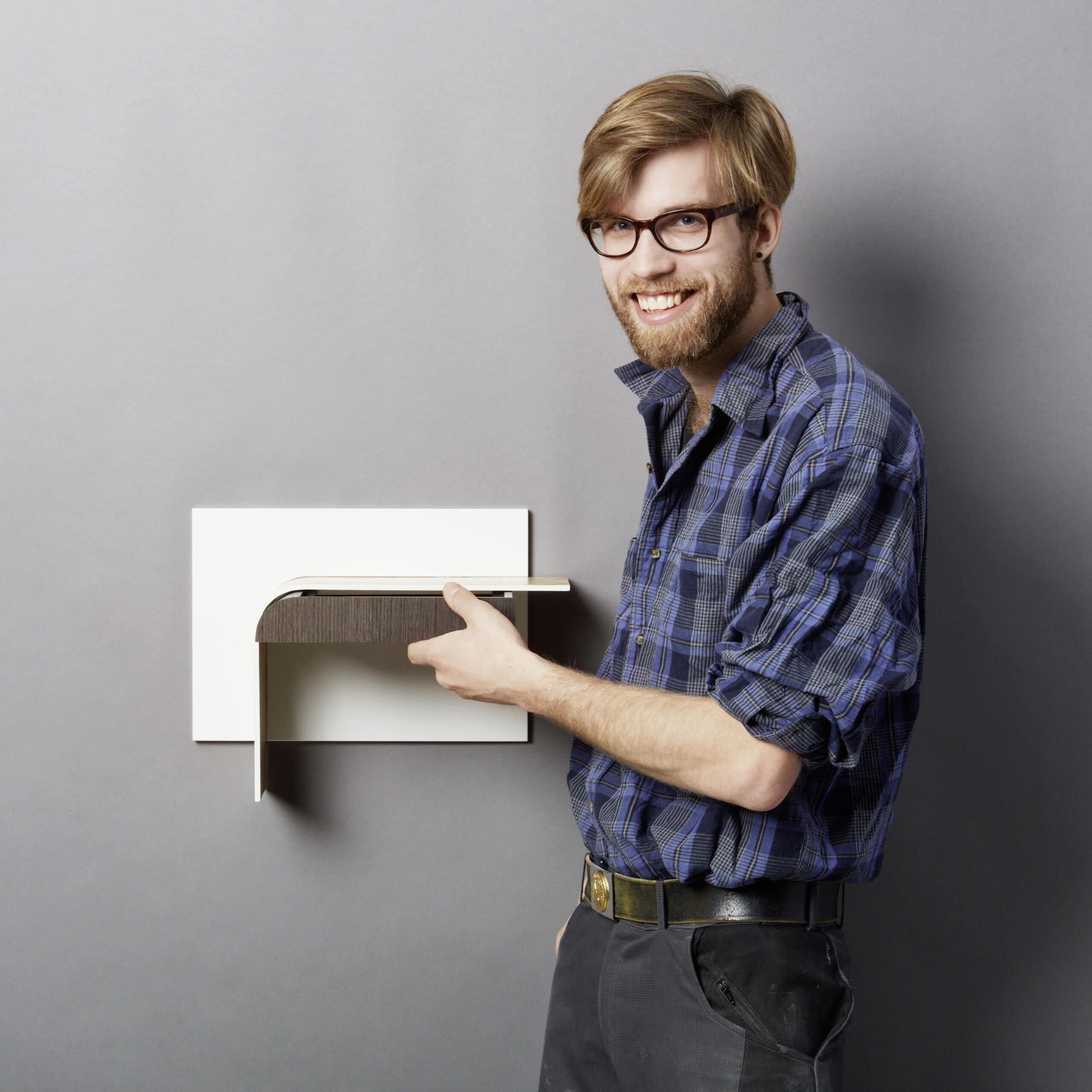 NACHTboard, Nachttisch — holz bewegt 2015