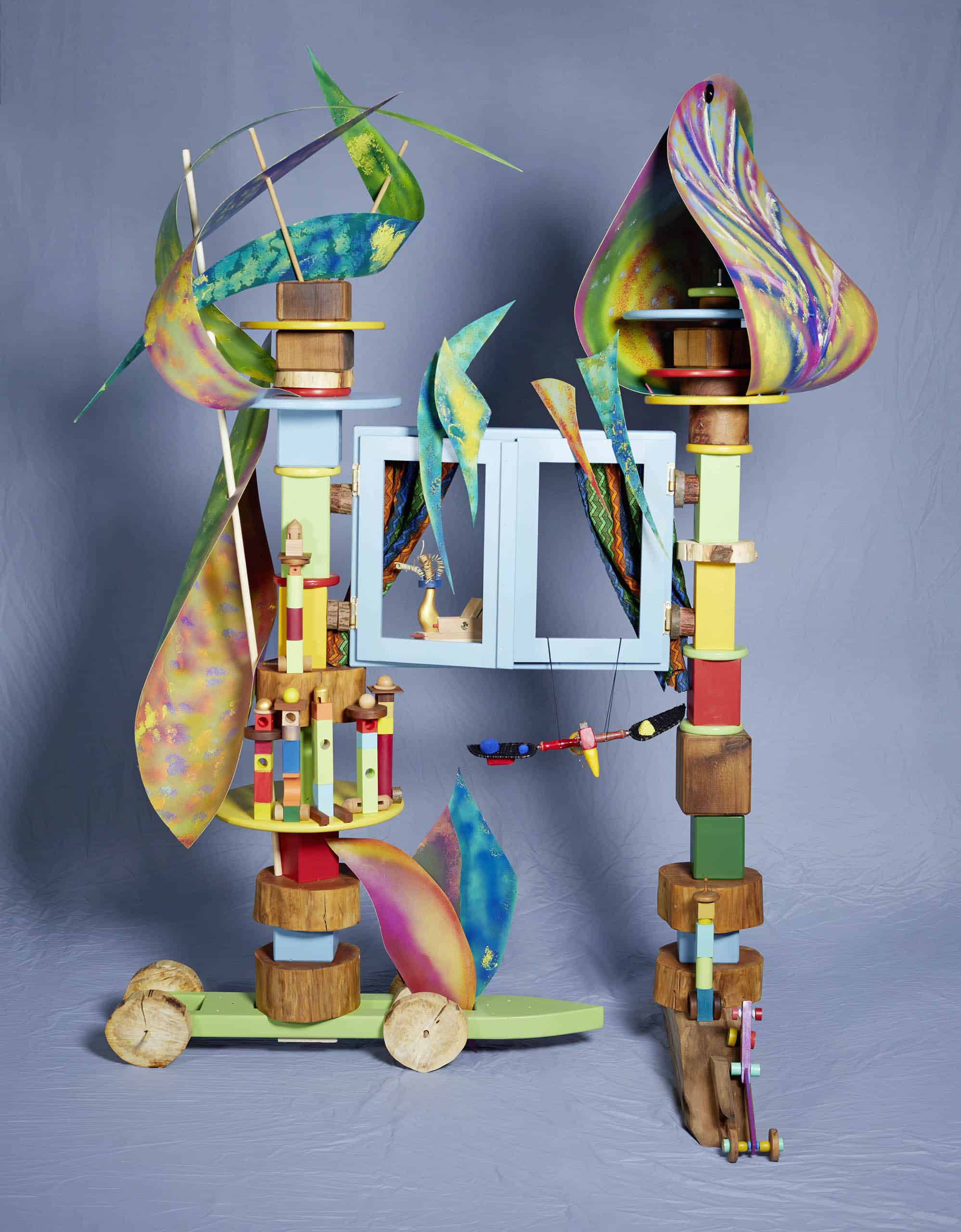 Reise ins Holz & Hobelnasenkönig, Skulptur — holz bewegt 2021